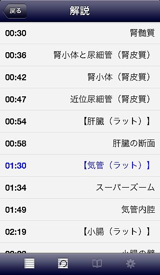 Comentary view
